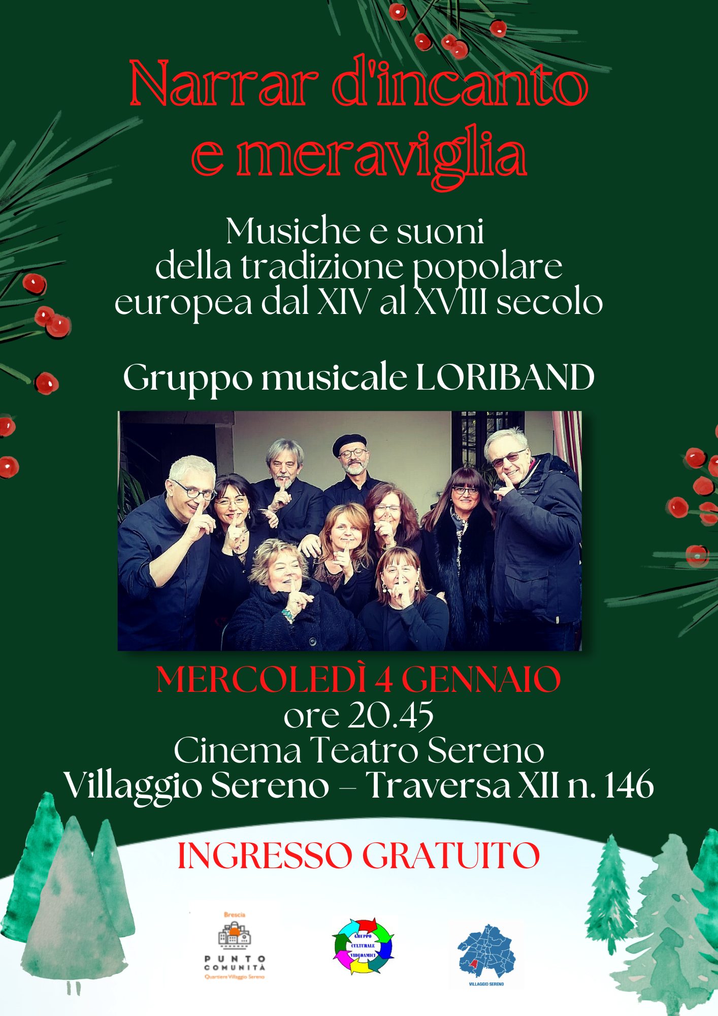 CONCERTO  GRUPPO MUSICALE LORIBAND