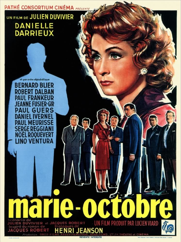 MARIE-OCTOBRE Rassegna cinematografica: LA DONNA NEL BENE E NEL MALE NEL CINEMA DI JOULIEN DUVIVIER